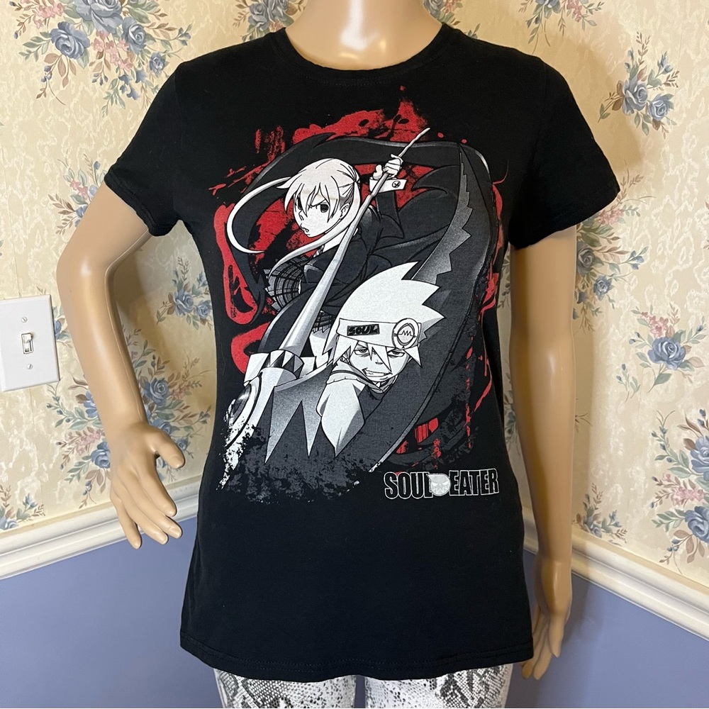 Bay Island Sportswear 100% Cotton Anime Soul Eater Black T-Shirt, Size L